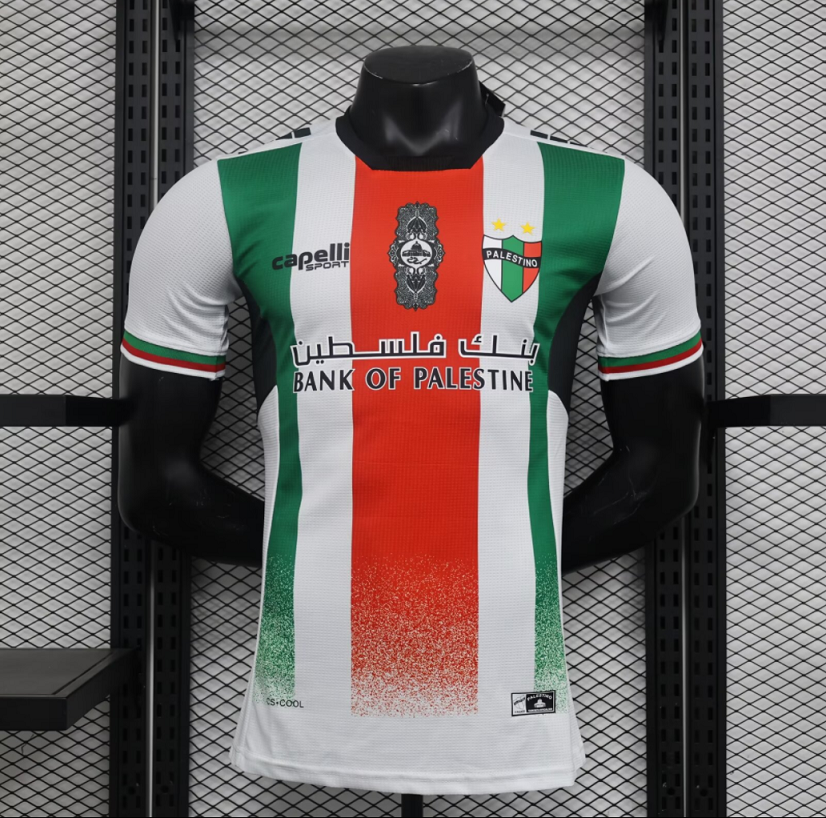 AAA Quality Palestino 24/25 Home Soccer Jersey(Player)